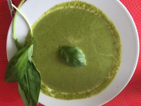 Vellutata di aglio orsino