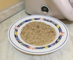 Risotto ai funghi porcini e castagne