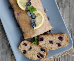 Plumcake Mirtilli e Limone sofficissimo (senza uova e burro)