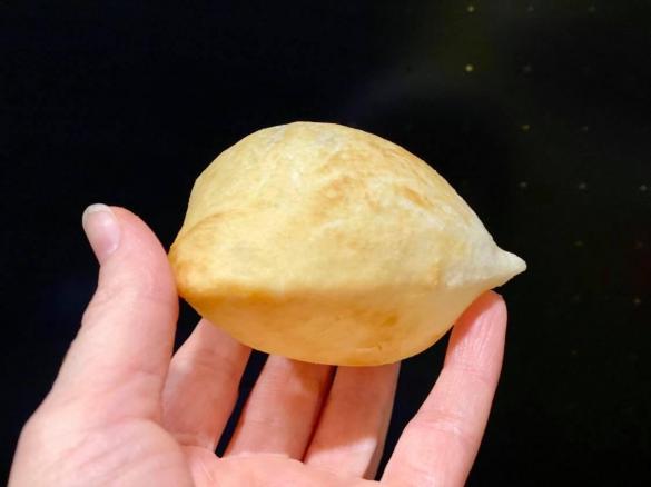 Gnocco fritto con esubero di pasta madre