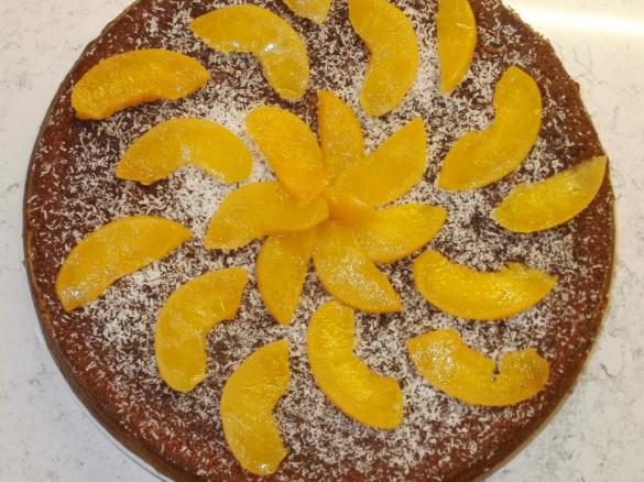 TORTA ALLE PESCHE E COCCO