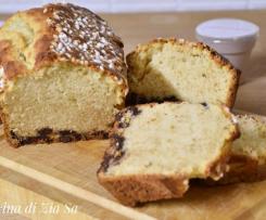 Plumcake al latte e cioccolato