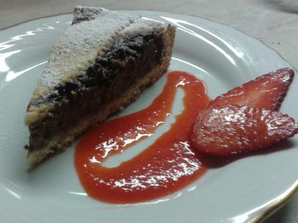 PASTIERA CIOCCO-FRAGOLOSA AROMATIZZATA AL RHUM - CONTEST PASQUA