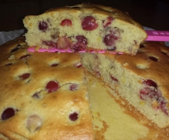 torta alle ciliegie morbida