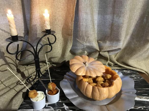 Polpette di zucca 🎃 staffetta Halloween