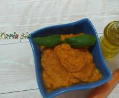 PESTO DI PEPERONE E CAROTA