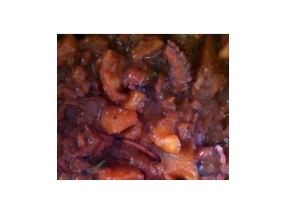 "Polpo a pignata" con patate