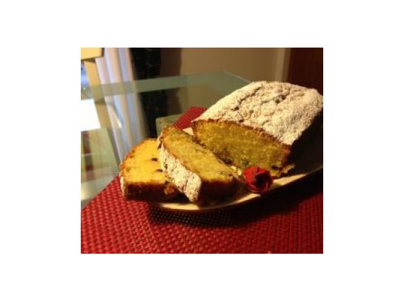 Plumcake all'aroma di arancia e gocce di cioccolato