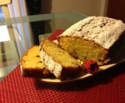 Plumcake all'aroma di arancia e gocce di cioccolato