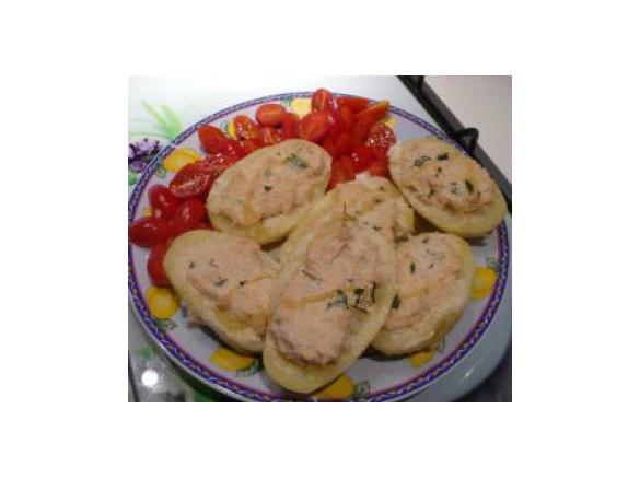 barchette di patate al profumo di mare