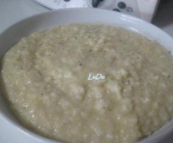 Risotto in bianco filante