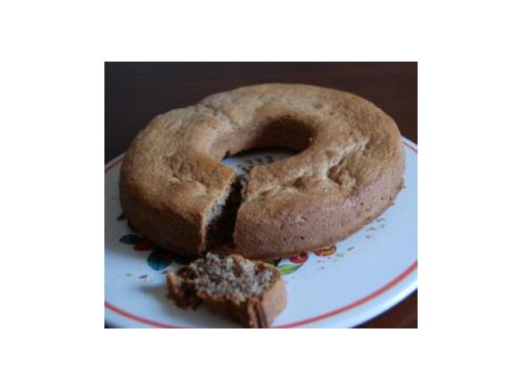 Ciambella alle noci senza burro