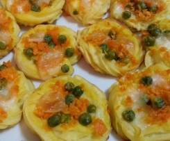 Cestini di patate ripieni