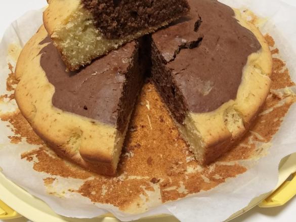 CIAMBELLA MARMORIZZATA ALL'ARANCIO