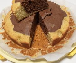 CIAMBELLA MARMORIZZATA ALL'ARANCIO