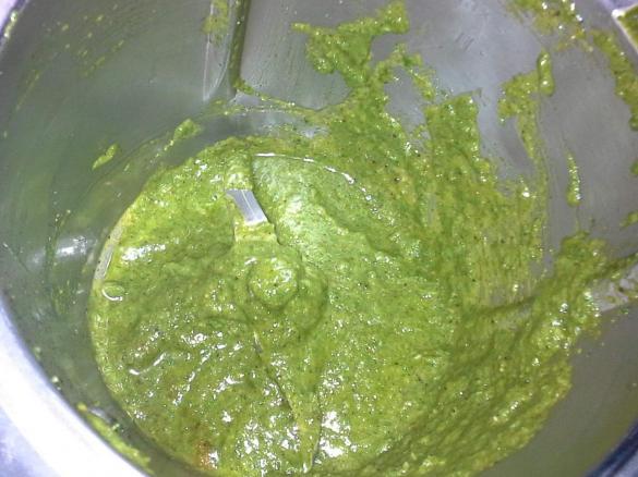 Pesto rucola, mandorle  e pistacchio 