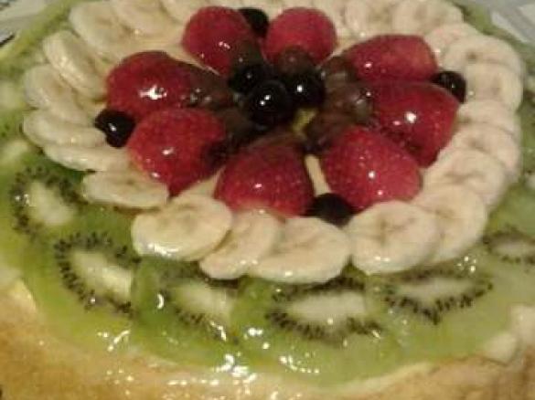 Californiana alla frutta con base morbida