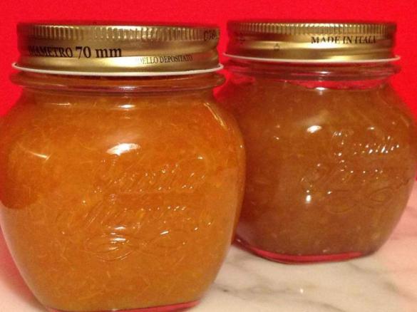 Marmellata di arance o di limoni all'aroma di zenzero