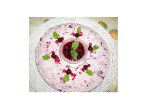 MOUSSE DI RICOTTA AI FRUTTI ROSSI