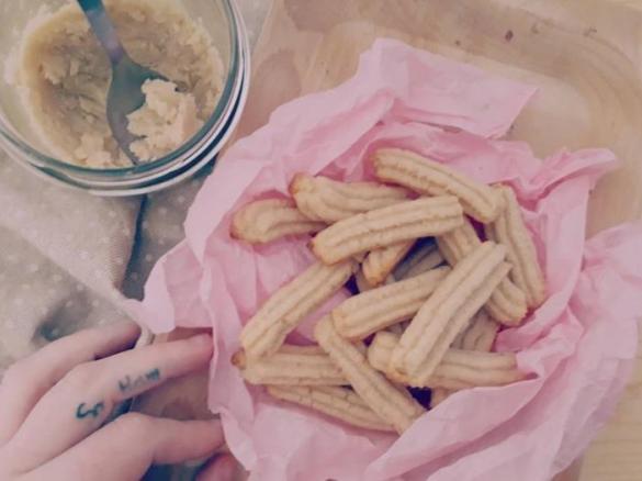 Biscottini al burro di mandorla (vegan)