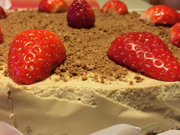 Cheesecake allo zabaione