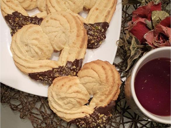 Cuori di frolla montata