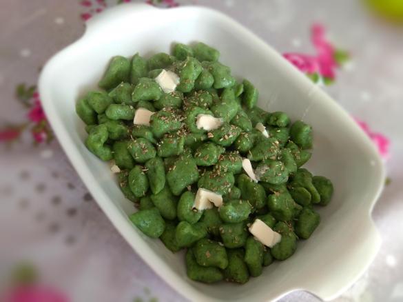 Gnocchi furbi di spinaci senza glutine