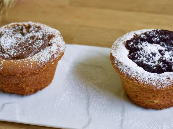 Tortine morbide farcite