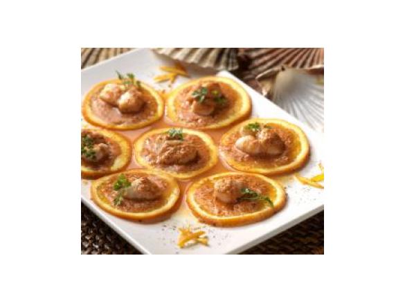 CAPESANTE AL PROFUMO DI ARANCIA