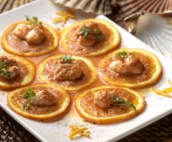 CAPESANTE AL PROFUMO DI ARANCIA