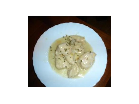 Bocconcini di pollo cremosi al limone