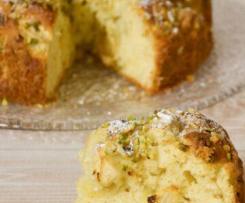 Torta di mele e pistacchi