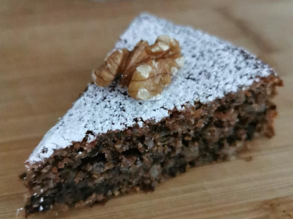 Torta noci Bimby senza burro e olio