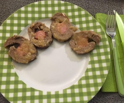 Polpettone di carne e wurstel