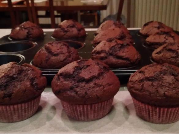 Muffin al cioccolato
