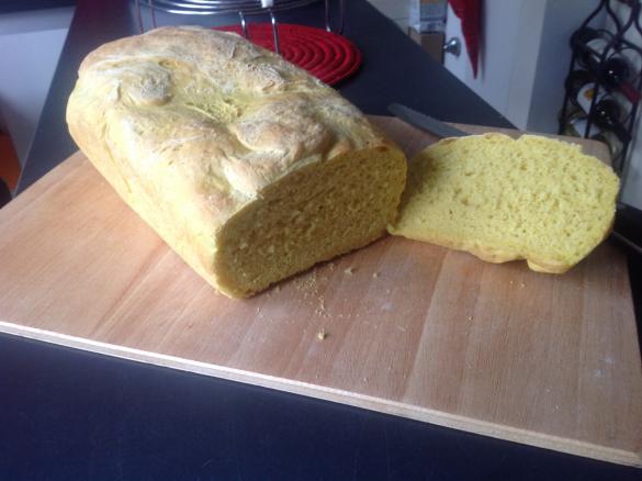 Panbauletto di semola di grano duro e curcuma