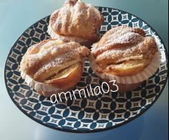 Muffins mele&amaretti