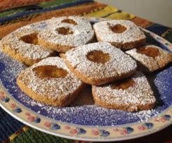 Biscotti integrali alla composta di arance