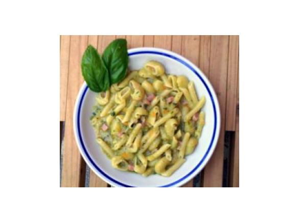 Pasta mista zucchine e cotto