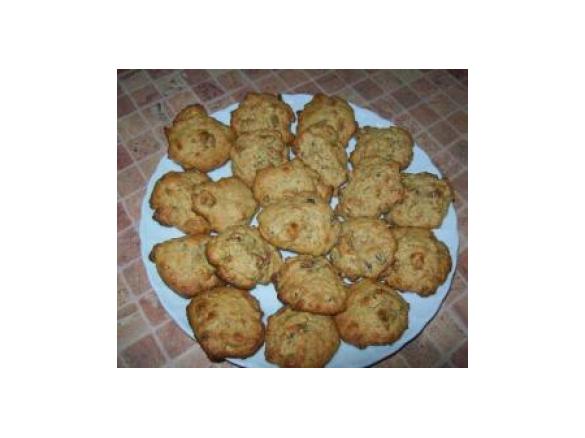 Biscotti ai datteri e uvetta