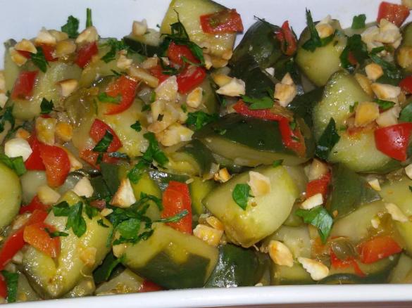 Cetrioli cotti in fantasia