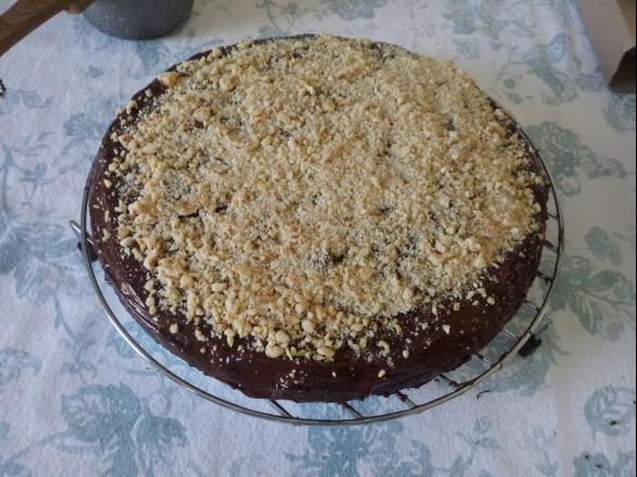 Torta cioccolato e arancia (senza glutine, zucchero, latticini)