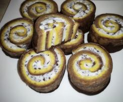 Girelle con la crema dei cannoli siciliani