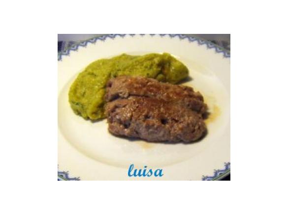 Polenta con broccoli e salamelle