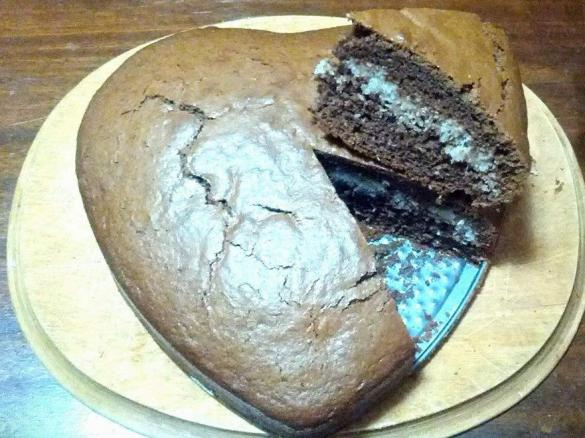 TORTA NESQUIK CON CUORE AL COCCO