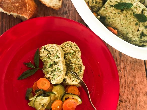 Polpettone di zucchine e tonno