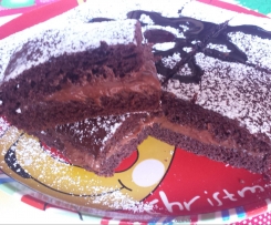 Torta deliziosa mascarpone e nutella
