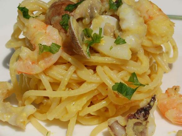Spaghetti alla Carbonara di Mare