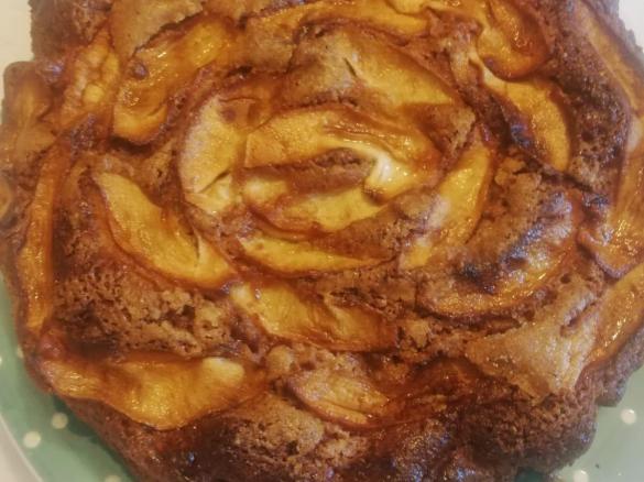 Torta di mele vegana