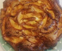 Torta di mele vegana